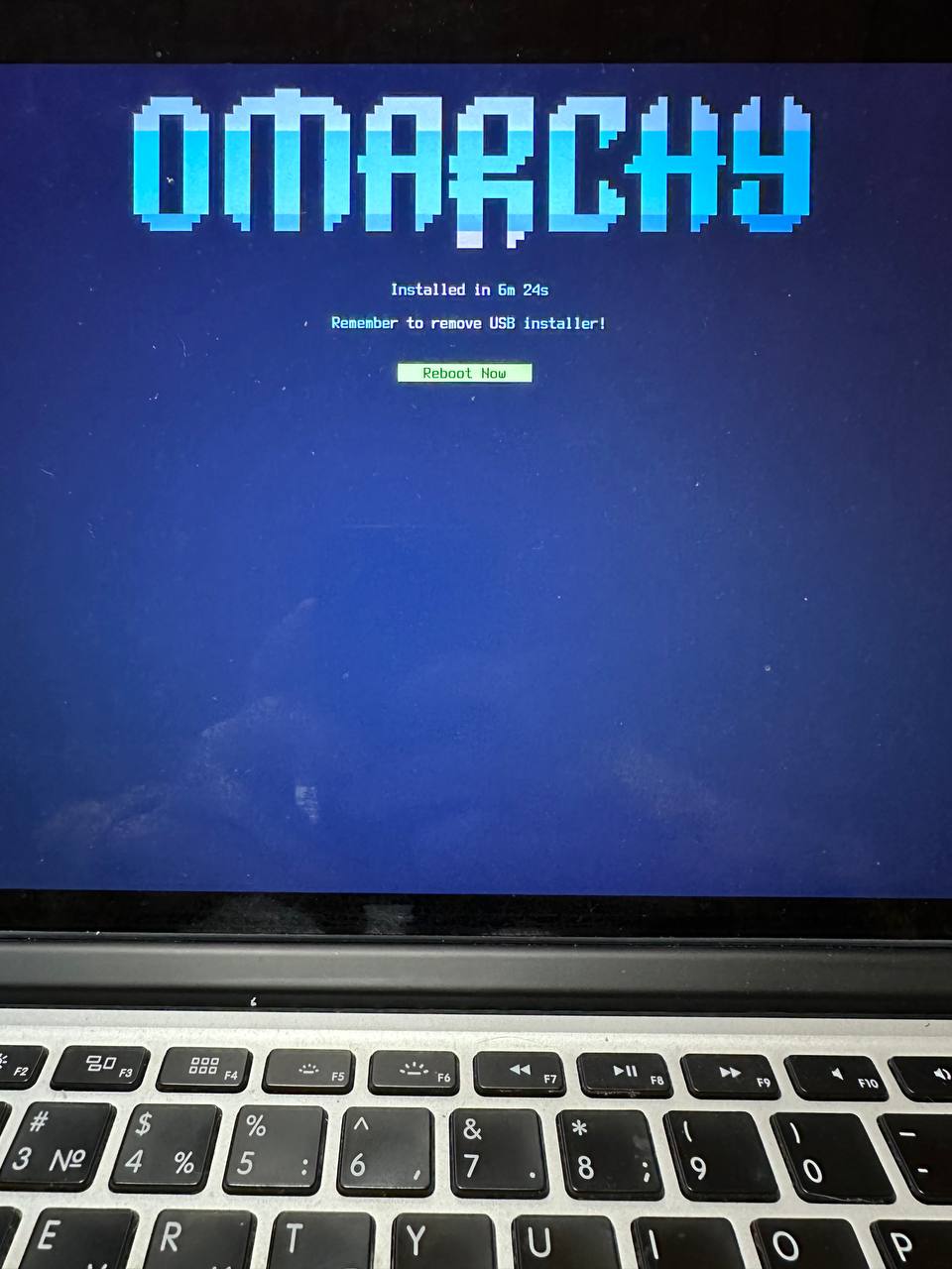 Omarchy installed